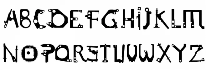 Subamera Schriftart Groß