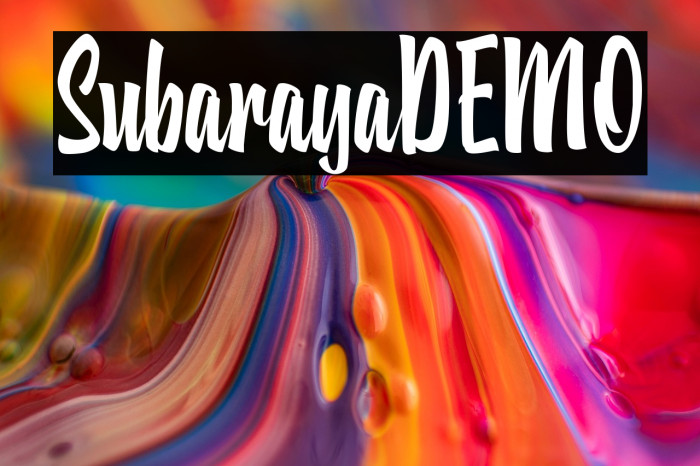 SubarayaDEMO Example 1