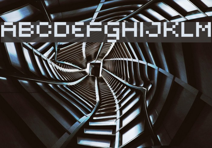 Subatomic Screen Condensed Font examples