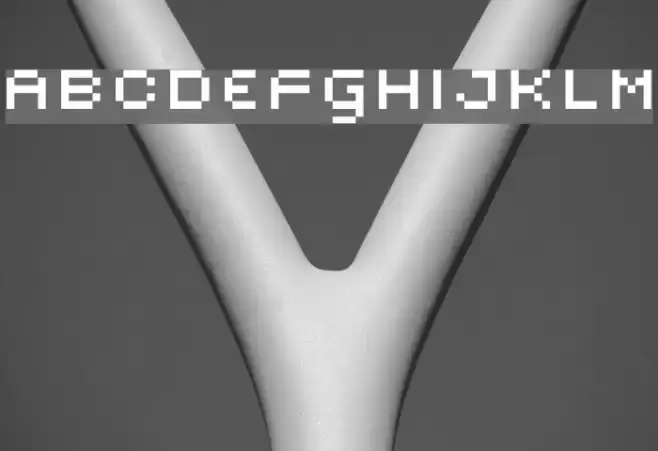 Subatomic Screen Schriftart examples