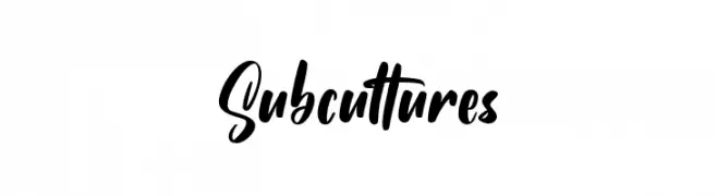 Subcultures  Fuentes Gratis Descargar