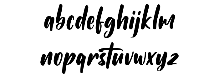 Subcultures Font LOWERCASE