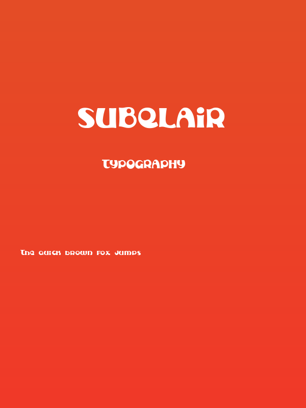 Subelair Poster