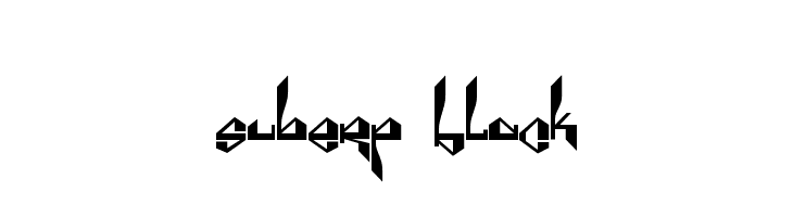 Suberp Black  Frei Schriftart Herunterladen