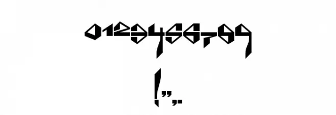 Suberp Black Font OTHER CHARS