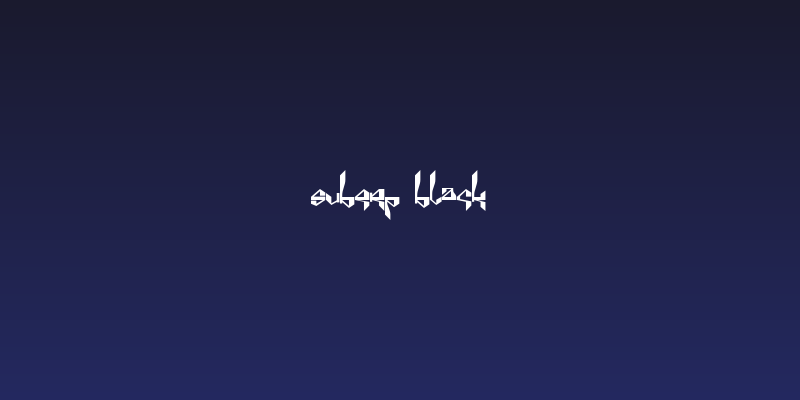 Suberp Black Social Header