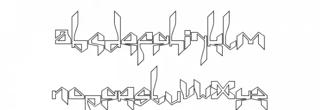 Suberp Light Schriftart Groß