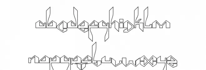 Suberp Light Schriftart Kleinbuchstaben