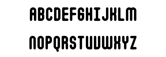Subhuman Font LOWERCASE