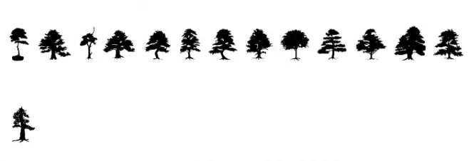 SubiktoTreebeta Шрифта ВЕРХНИЙ