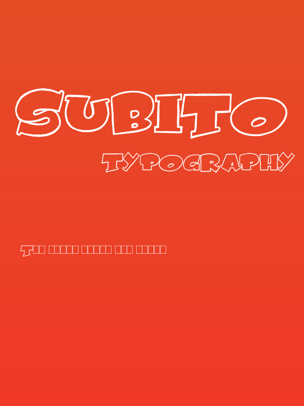 Subito Poster