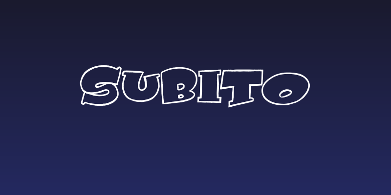 Subito Social Header