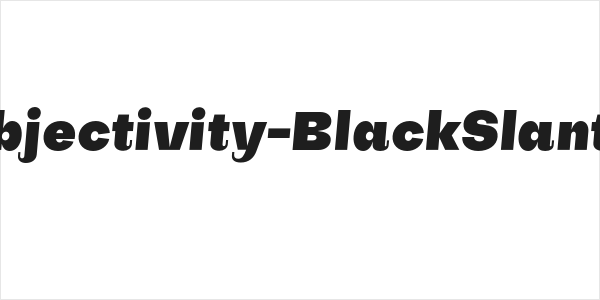 Subjectivity-BlackSlanted Logo