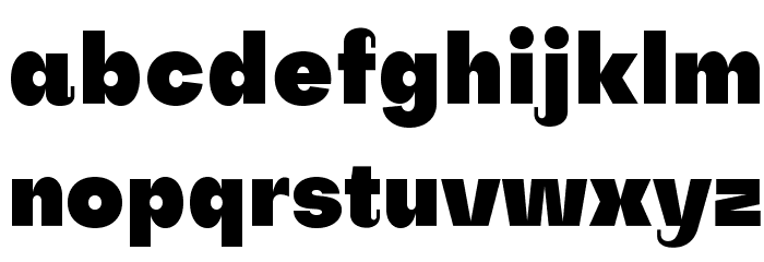 Subjectivity-Black Schriftart Kleinbuchstaben