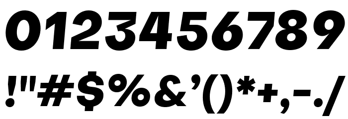 Subjectivity-ExtraBoldSlanted Font OTHER CHARS