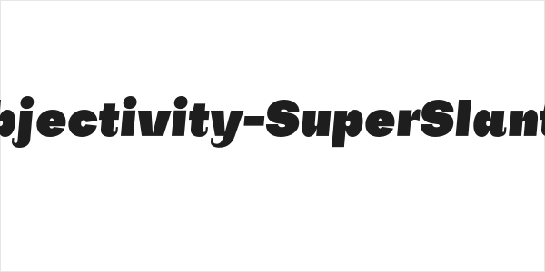 Subjectivity-SuperSlanted Logo