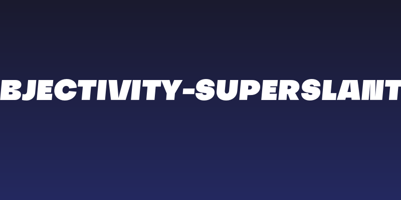 Subjectivity-SuperSlanted Social Header