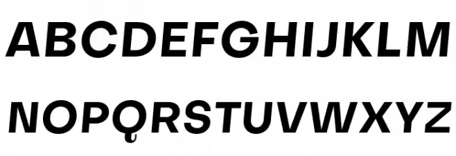 SubjectivitySerif-BoldSlanted フォント 大文字