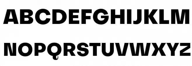 SubjectivitySerif-ExtraBold Polices MAJUSCULES