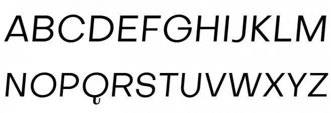 SubjectivitySerif-Slanted 字体 大写