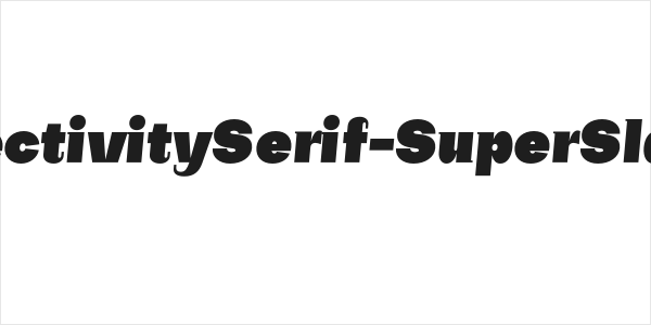 SubjectivitySerif-SuperSlanted Logo