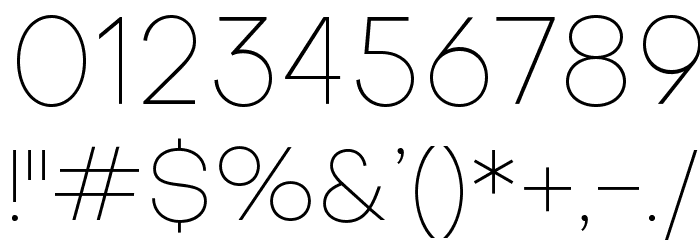 SubjectivitySerif-Thin Font OTHER CHARS