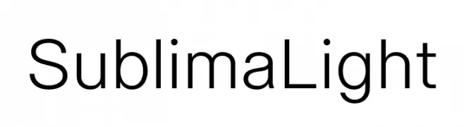Sublima Light  Fuentes Gratis Descargar