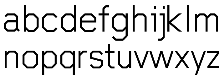 Sublimation Light Font LOWERCASE