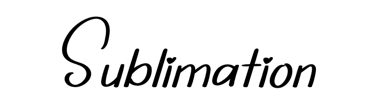 Sublimation  免费字体下载