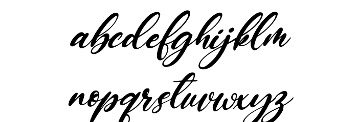 Sublimity Italic Font LOWERCASE
