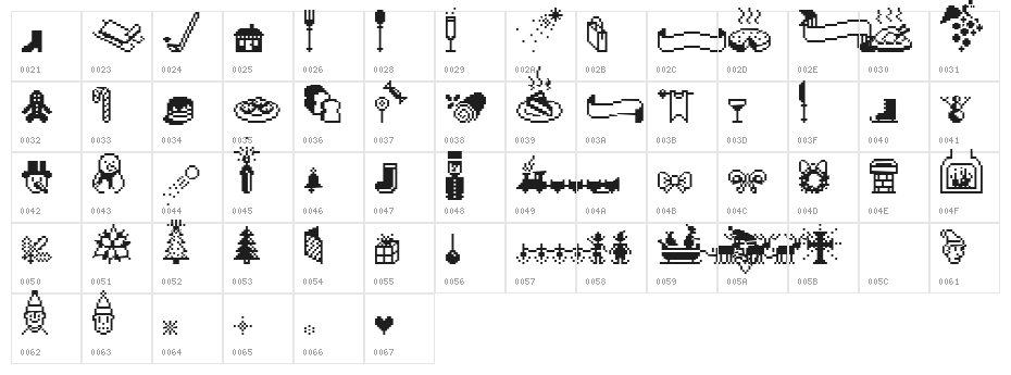 Suboel Character Map