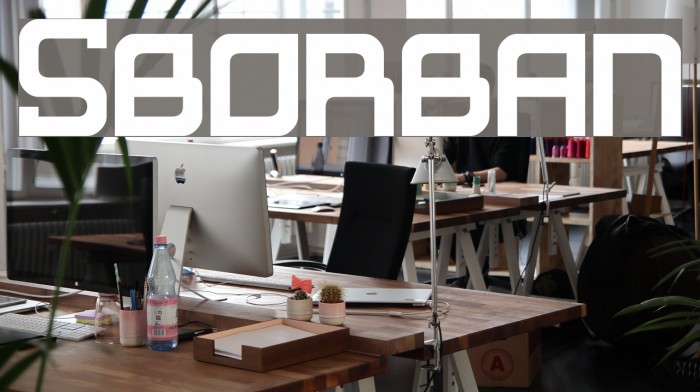 Suborban Font examples
