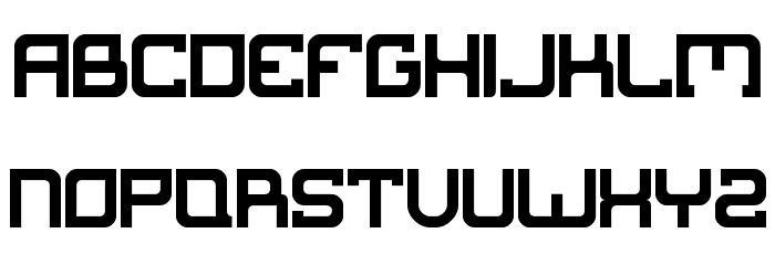 Suborban Font LOWERCASE