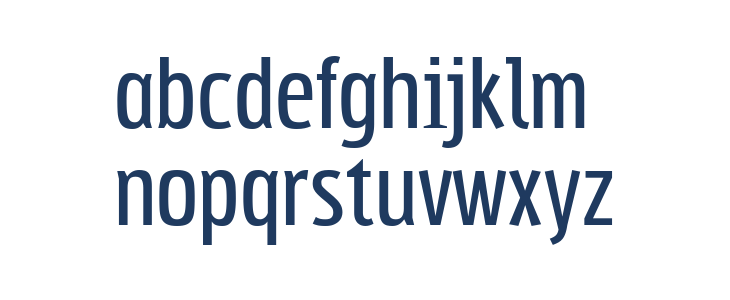 Subpear-Regular Lowercase