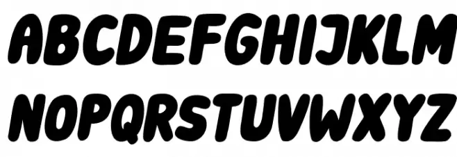 Subscribe Italic フォント 大文字