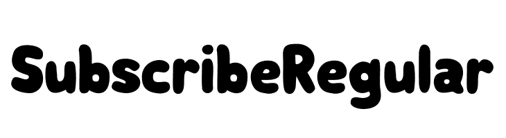Subscribe Regular  baixar fontes gratis