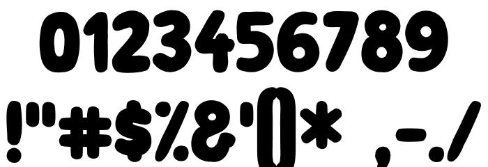 Subscribe Regular Font OTHER CHARS