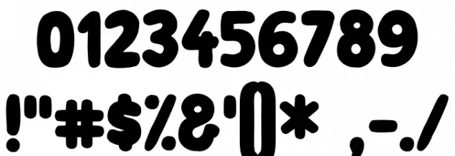 Subscribe Regular Font OTHER CHARS