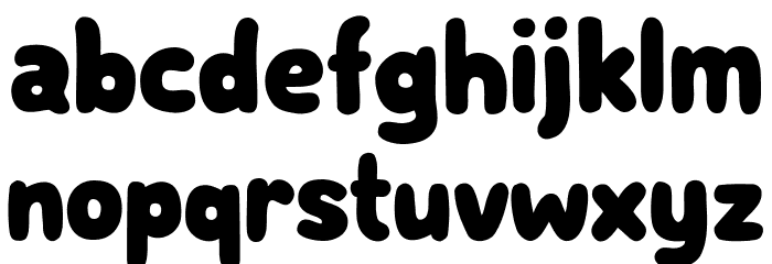 Subscribe Regular Font LOWERCASE