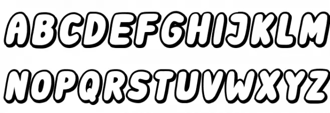 Subscribe Shadow Italic Шрифта ВЕРХНИЙ