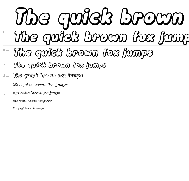 Subscribe Shadow Italic Waterfall