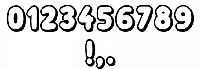 Subscribe Shadow Regular Font OTHER CHARS