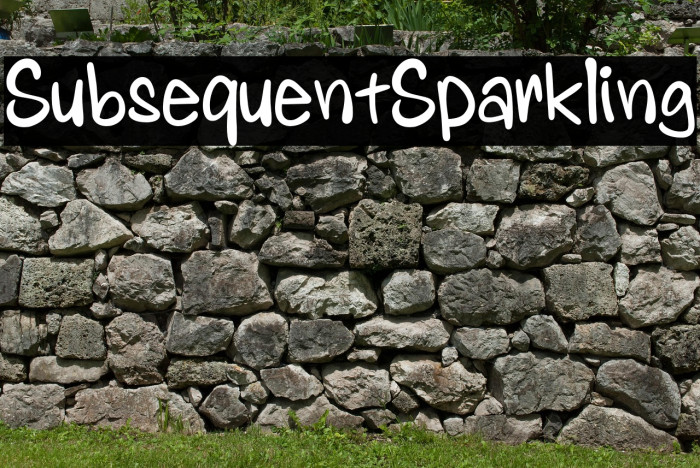 SubsequentSparkling Example 1