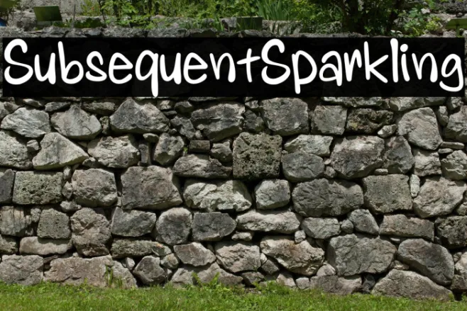 SubsequentSparkling Example 1
