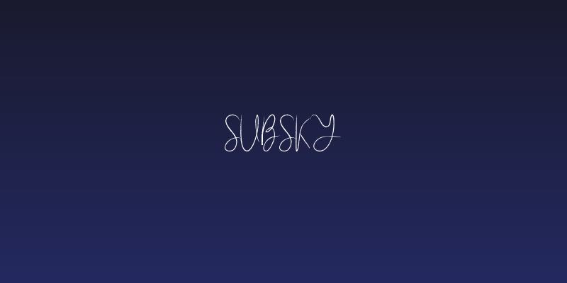 Subsky Social Header