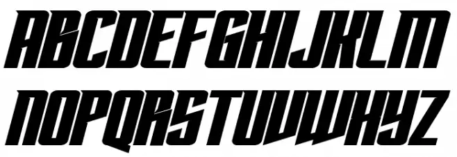 Subspace Bold Italic Fonte MAIÚSCULAS