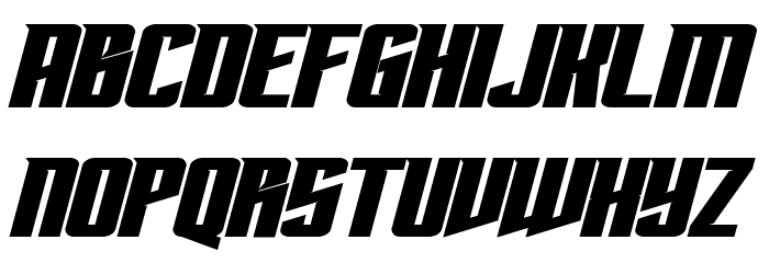Subspace Bold Italic Font LOWERCASE