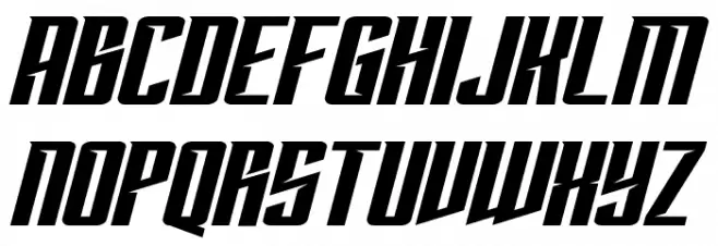 Subspace Italic Polices MAJUSCULES