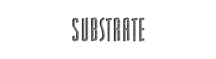 Substrate Font