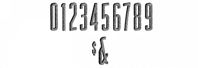 Substrate Font OTHER CHARS